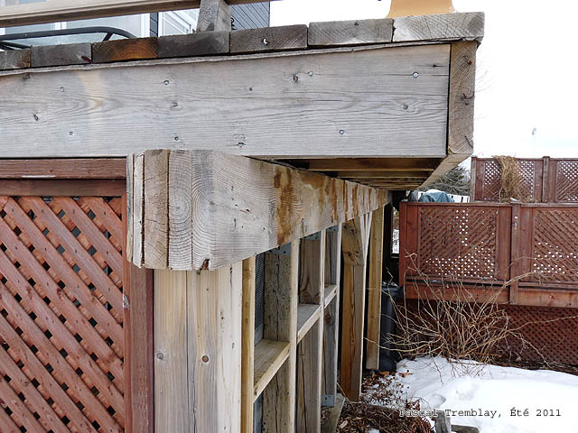 How to build a Deck Beam for deck - Deck Beam made with planks layers - Gallery Plan