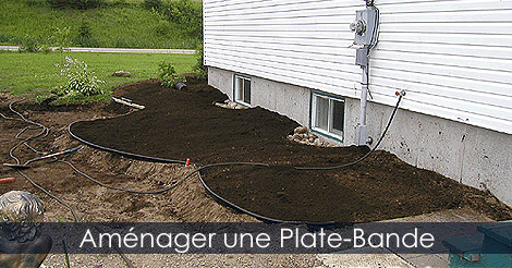 Plate-Bande - Comment aménager une plate-bande - Plan d'aménagement extérieur