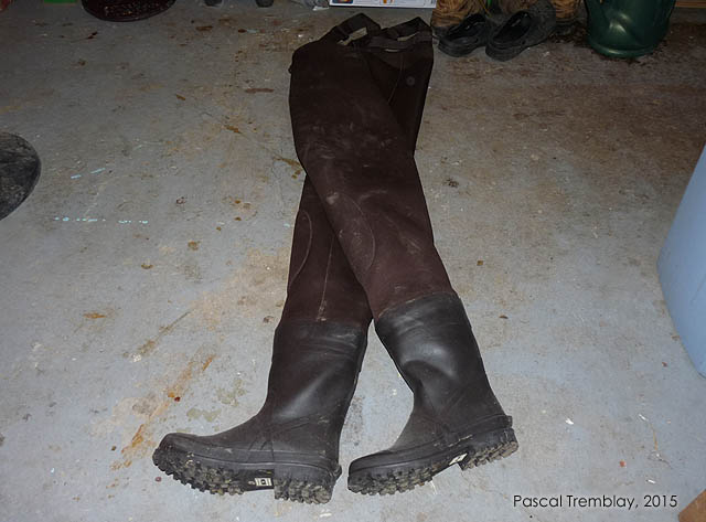 Bottes imperm�ables longues pour la p�che - Bottes pour entretien de bassin de jardin