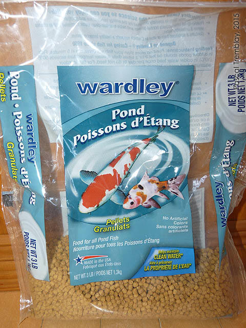 Granuls pour poissons de bassin - Nourriture pour bassin de jardin - Nourriture pour carpes Koi