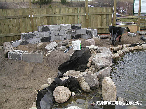 Crer une Cascade d'eau de Jardin d'eau - Plan de cascade de jardin aquatique