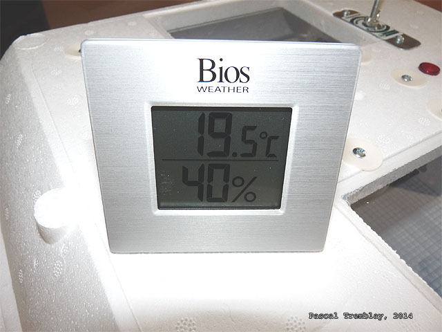 Thermomètre digital pour couveuse - Hygromètre couveuse