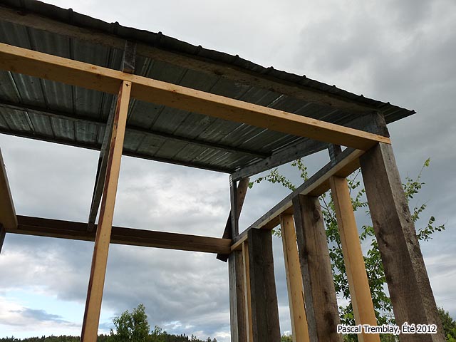 Tôles Galvanisées pour Remise à bois - Plan de Remise à bois