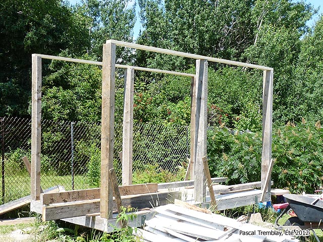 Hangar pour le bois - Ide de projet au Jardin - Photos de hangar  bois