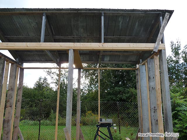 Entreposage de bois de chauffage - Hangar à bois