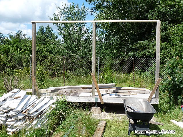 Construire Hangar  bois Plan de construction gratuit