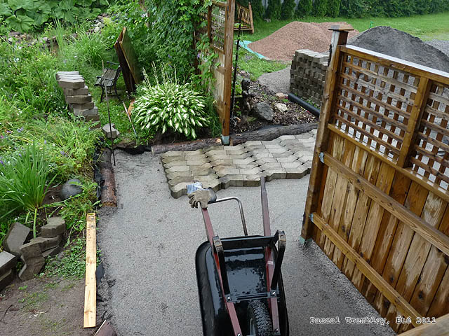 Pavé de Jardin - Disposition des pavés - Assemblage des Pavés