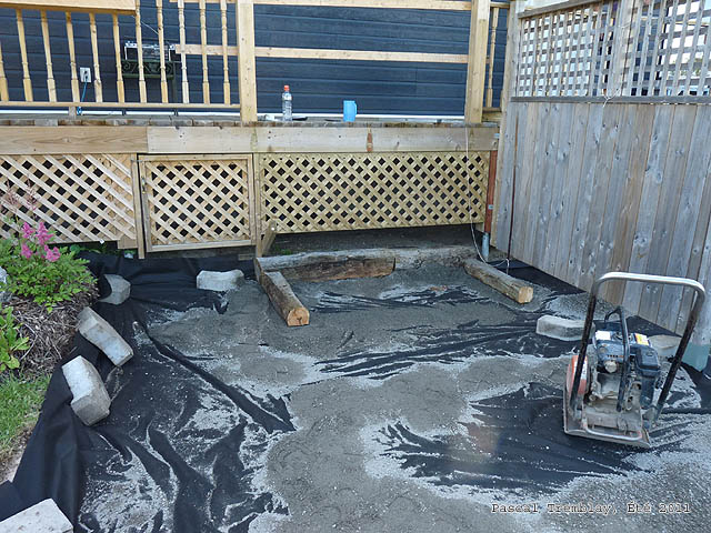 Bordure Pavé Uni - Installer la bordure d'un pavé