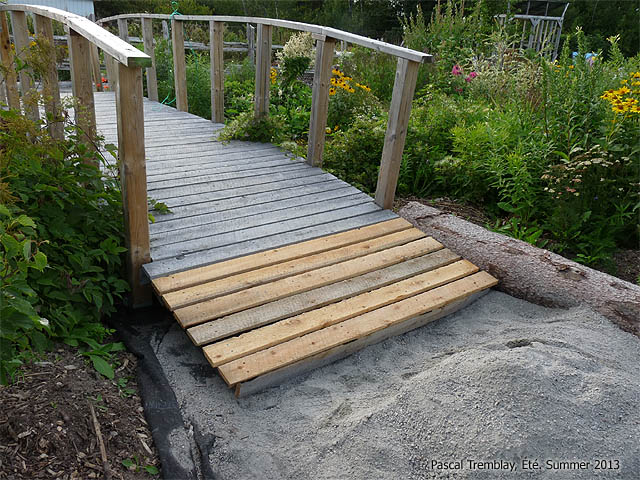Construire Pont Japonais en bois - Pont Arqué structure
