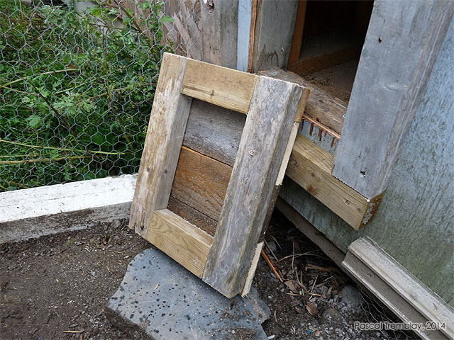 Fabrication d'une Porte pour Poulailler