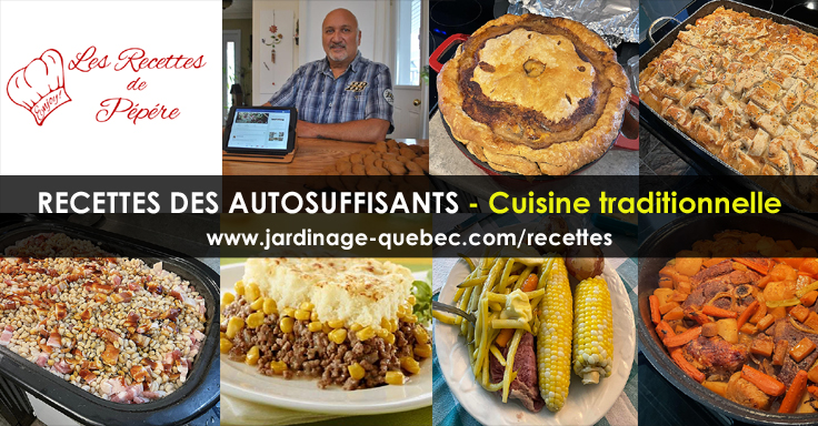 Cuisine traditionnelle - Les Recettes des Autosuffisants