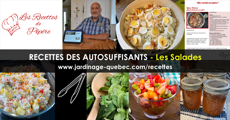 Salades - Les Recettes des Autosuffisants