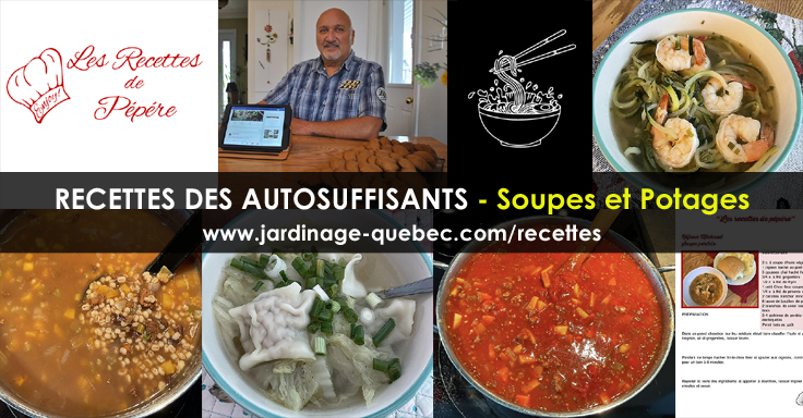 Potages - Les Recettes des Autosuffisants