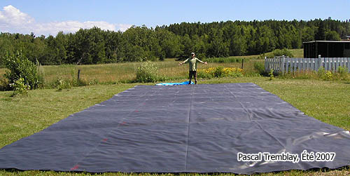 Bâche bassin - Bâche Jardin d'eau