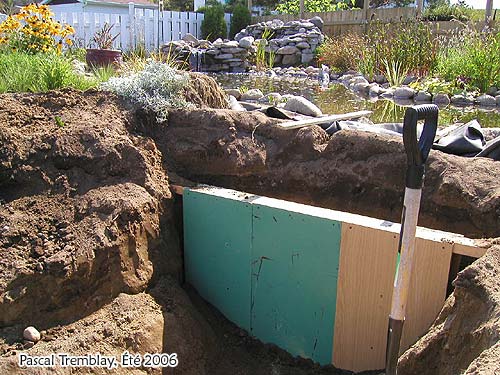 Décharge du Ruisseau - Bsssin extérieur - Créer un ruisseau