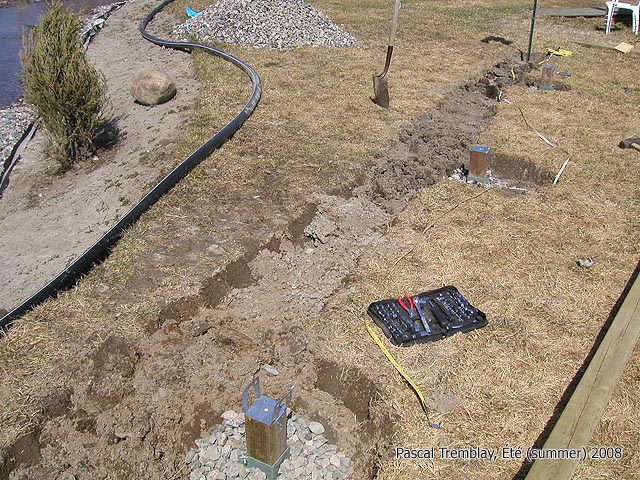 Serre en bois wood greenhouse