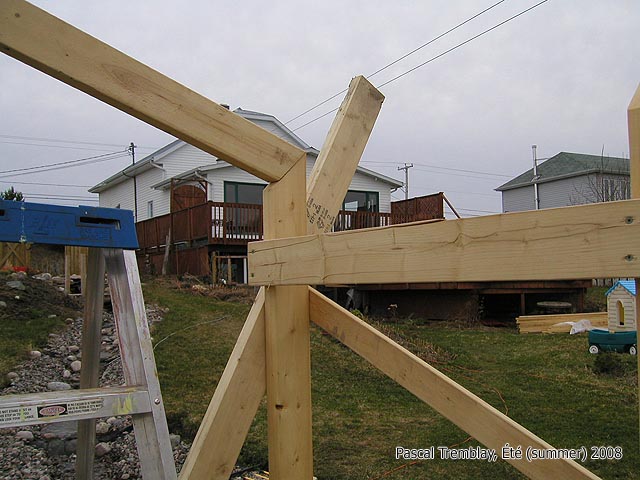 Serre en bois Le Plan/ culture des plants / Seedlings Greenhouse