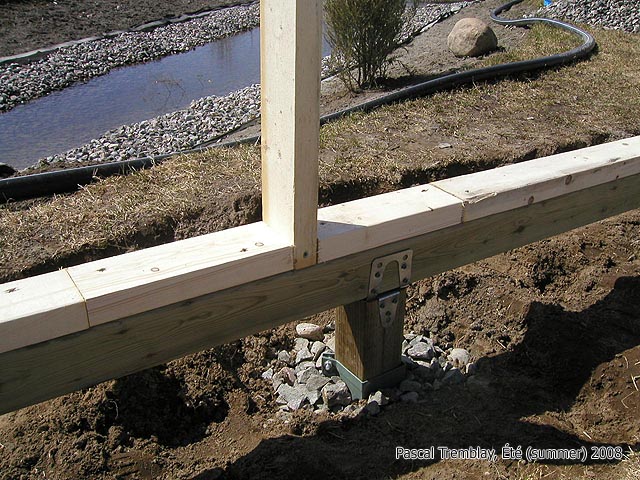 Serre en bois / Wooden greenhouse