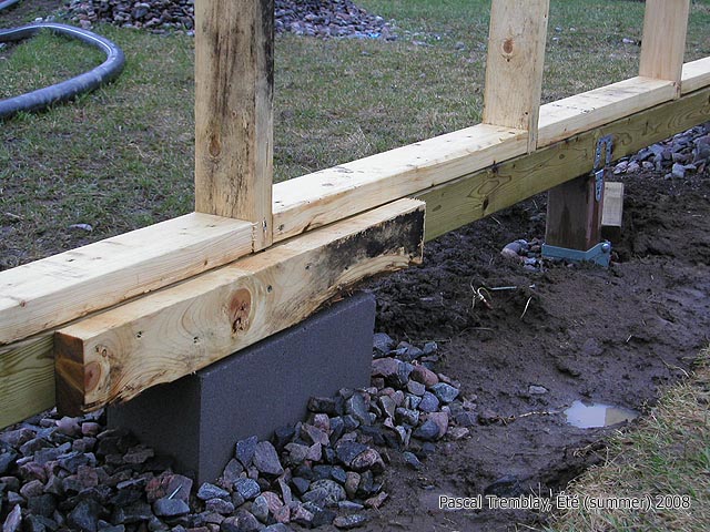 Serre en bois wood greenhouse