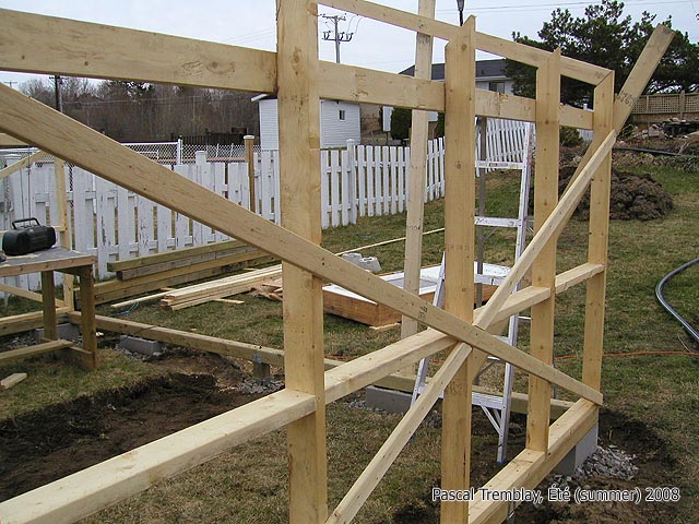 La Serre - Plan de construction