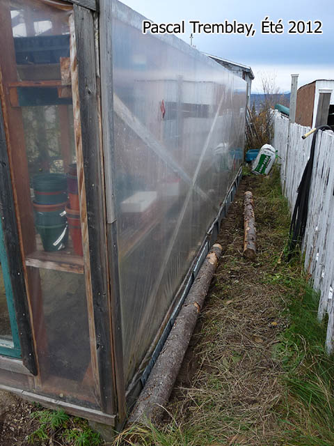 Greenhouse / Serre en bois 