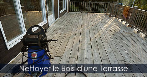 Nettoyer et r�nover le bos d'une terrasse - Comment nettoyer le bois d'une terasse ou d'un balcon