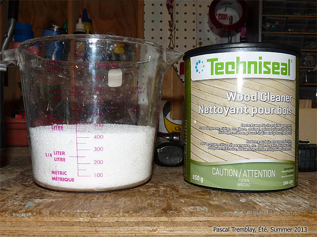 Nettoyant pour bois - Nettoyer bois - Produit nettoyant pour bois