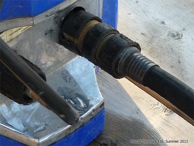 Laveuse haute pression - Nettoyage du bois