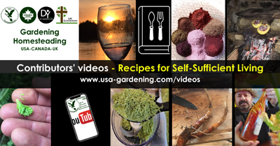 Recipes by self-sufficient people