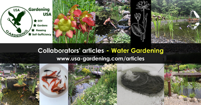 Water gardening articles