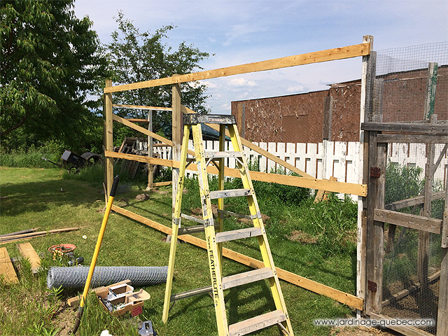 Élever des poules - Construire une volière