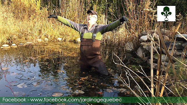 La Pompe de bassin utilisée comme déglaceur