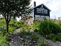 Ruisseau filtrant pour jardin d'eau - Comment filtrer l'eau d'un bassin naturellement - Filtre mécanique pour bassin