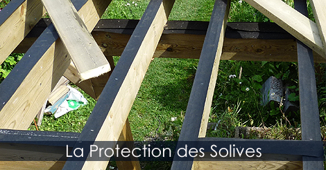Protecteur imperméable pour solives - Protéger un patio