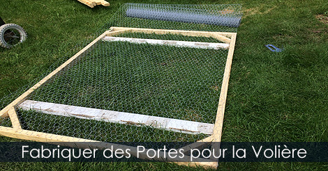 Comment fabriquer une porte de volière ou poulailler