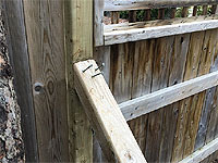 H-Brace - Installer une brace pour poteau de clôture - Guide Tutoriel pour construire une clôture en bois