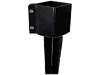 Pieu de sol fixe pour poteau 4 x 4 - Pieux - Bases - Installer un poteau de clôture