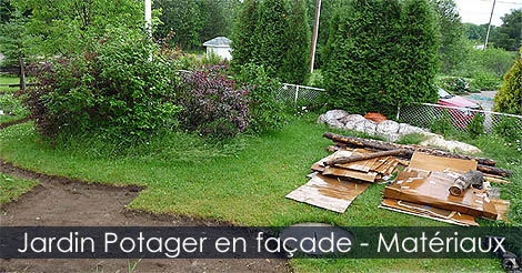 Comment aménager un Jardin potager en façade - Plan d'aménagement d'un jardin sans gazon - Jardin Potager Urbain