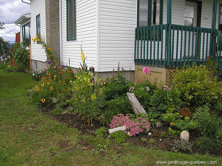 Conception d'une plate-bande - Photos Jardin Le Jardin des Patriotes - Pascal Tremblay La Baie Québec