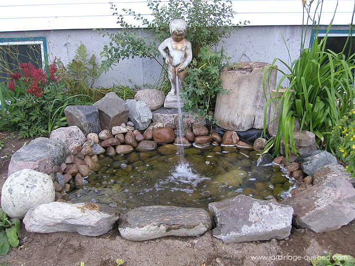Menneken Pis - Photos Jardin Le Jardin des Patriotes - Pascal Tremblay La Baie Québec