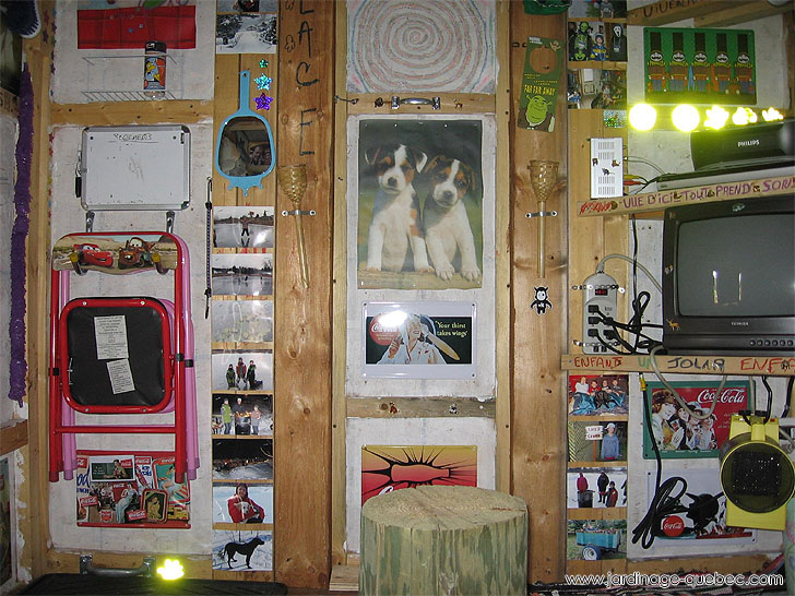 Photos Jardin L'Autre Monde - Serge Tremblay La Baie Québec - Idée de Cabane dans un Arbre - La Forteresse suspendue - Plan de cabane dans un arbre