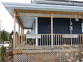 Construire un balcon en bois ou terrasse de jardin - Galerie qu�b�coise