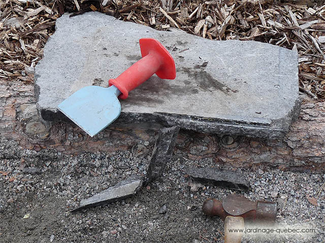 Ciseau � brique - Ciseau � pierre - Tailler pierre naturelle