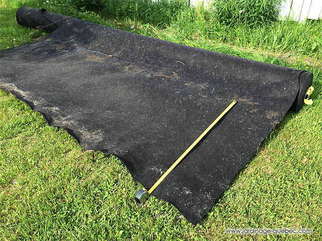 Toile G�otextile - D�couper une toile g�otextile - Achat toile g�otextile