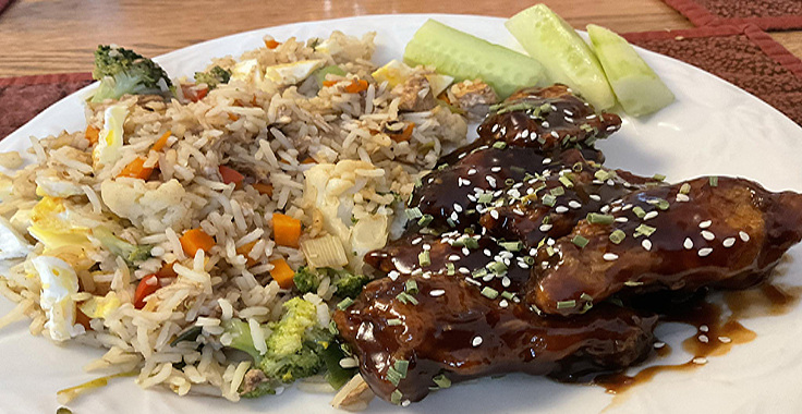 Recette d'Ailes de poulet Général Tao