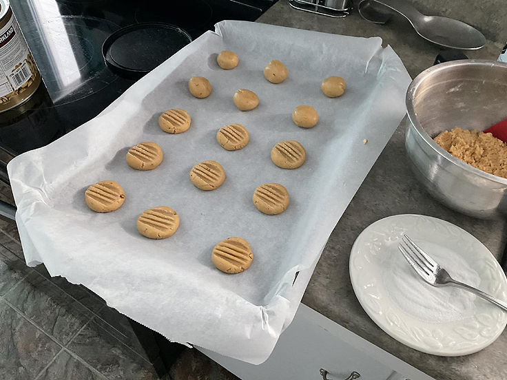 Biscuits au beurre d'arachide