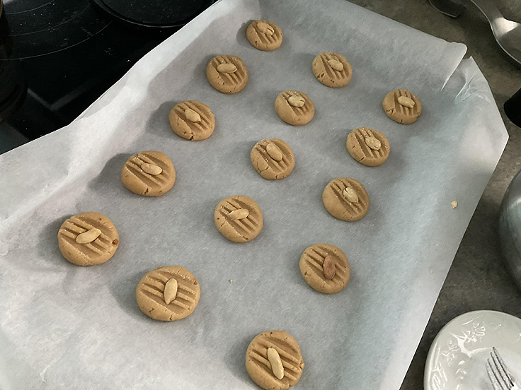 Recette de Biscuits au beurre d'arachide