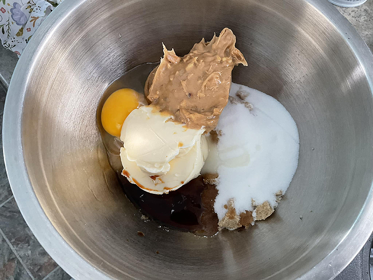 Recette de Biscuits au beurre d'arachide