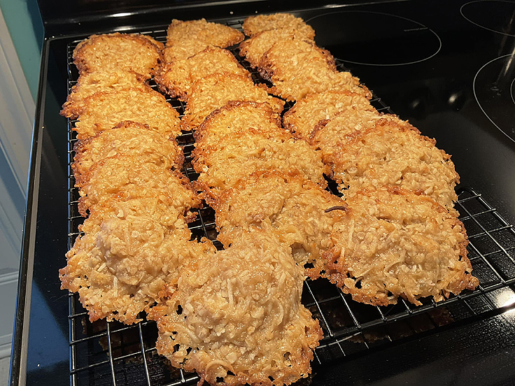 Biscuits aux flocons d'avoine et noix de coco