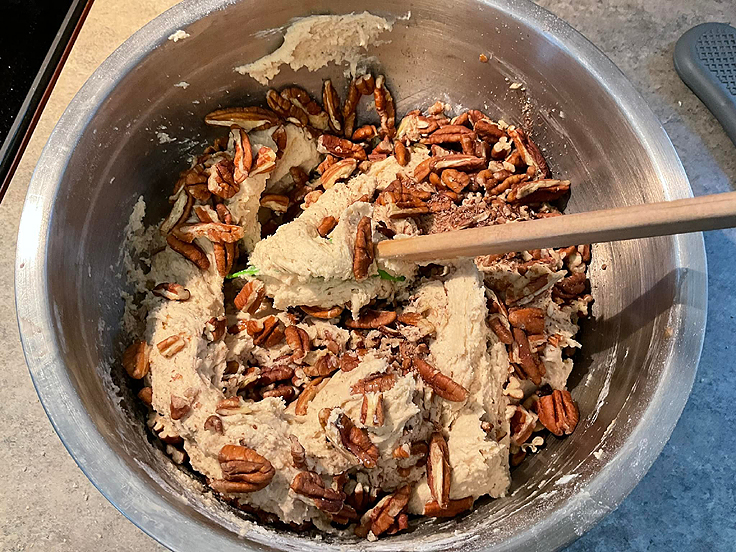 Biscuits aux pacanes - Jardinage Autosuffisance Québec